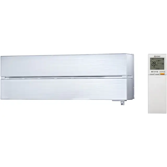 Aparat de aer conditionat Mitsubishi 9000 BTU Wi-Fi, Clasa A++, Senzor 3D, Filtru special Plasma Quad Plus, Luxurious Design, Night Mode, Quiet Operation, Kirigamine Line MSZ-LN25VG2V, alb perlat