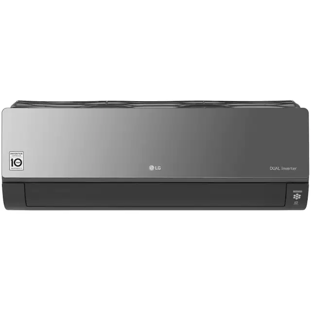 Aparat de aer conditionat LG Artcool 12000 BTU Wi-Fi, Clasa A++/A+, UVnano, filtru Allergy, Plasmaster Ionizer, functie Fast Heating, afisare consum energie, Dual Inverter Compressor, AC12BK., R32, negru