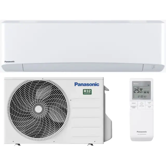 Aparat de aer conditionat Panasonic Etherea KIT-Z50ZKE, 18000 BTU, Clasa A+++, Tehnologie Nanoe™ X Mark 3 (Inhibare Virusuri/Bacterii), Aer Purificat, Wi-Fi Integrat, Alb Mat