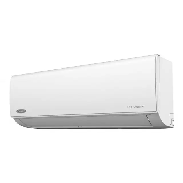 Aparat de aer conditionat Carrier Crystal Ultra Clean Plus, 24000 BTU/h, A++, UV Lamp, Triple Filter Action: Cold Catalyst, Negative Ion, Vitamin C, Follow Me, Χ- ECO, Wi-Fi Active, 3D Air Flow, Active Clean, Golden Fin, Wind Avoid Me (Breeze away)