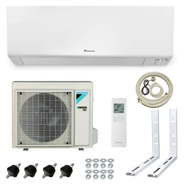 Pachet Aer conditionat Daikin Perfera Bluevolution-18000 Btu – Inverter, WI-FI inclus + kit complet de montaj Eastshop