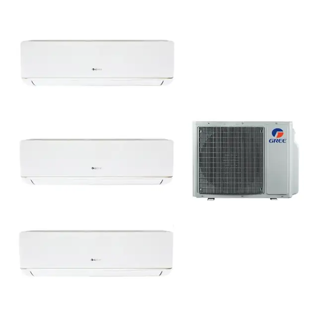 Aparat de aer conditionat multisplit Gree cu trei unitati interne Bora A5 9000 BTU