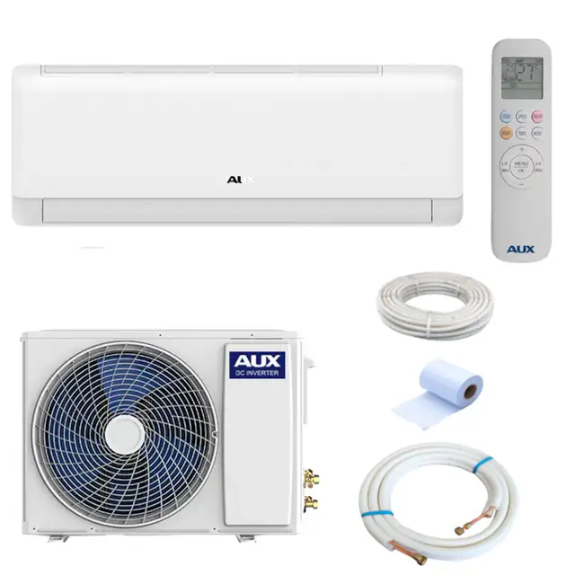 Aparat de aer conditionat AUX Qseries ASW-H09B5B4/QCR3DI-C0 INVERTER 9000BTU R32 A++ WIFI KIT instalare Inclus Temp externa functionare -20+50 Autocuratare