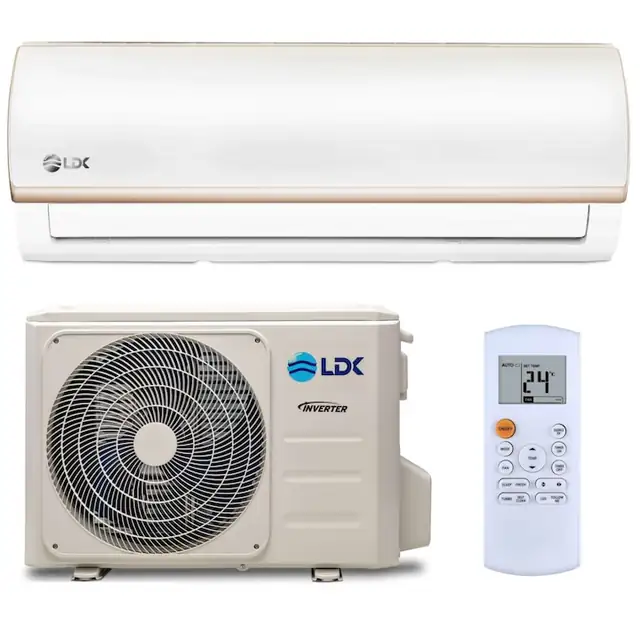 Aer conditionat LDK Aeolus, Putere 4.1 kW, Clasa A++, Inverter, Super Ionizare, Filtru HEPA, Sleep, Follow me, Self cleaning, Wifi inclus, Auto Restart