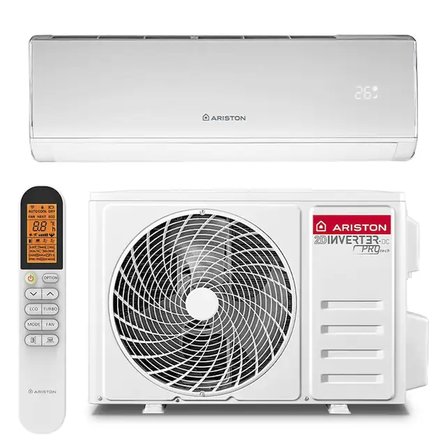 Aer conditionat Ariston Kios BS R32 35 12000 BTU, agent frigorific R32, WIFI incorporat, clasa energetica A++