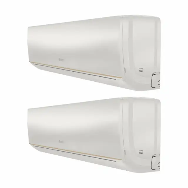 Sistem aer conditionat Gree pentru 2 incaperi, multisplit, unitate exterioara de 18000 btu, unitati interioare 12000 + 12000 btu model Bora A5, WiFi inclus, clasa A++/A+, Inverter cu dispozitiv de fixare VibraZerro pentru unitatea exterioara