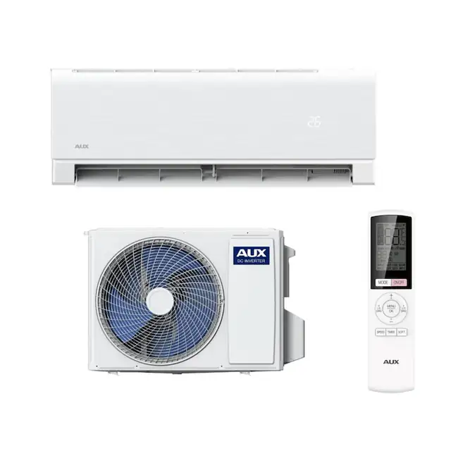 Aparat aer conditionat AUX C Series 24000 BTU/h ASW-H24E3A4 / CAR3DI-B9, WiFi Inclus, Micropori in flaps-uri, Auto Curatare, Auto Diagnoza, iFeel, Functie Anti Bacteriana, Certificare Eurovent