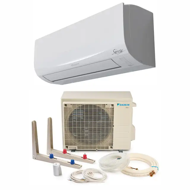 Aparat de aer conditionat Daikin Sensira Bluevolution Inverter 21.000 BTU, model FTXF60A+RXF60A, clasa energerica A++/A+, cu KIT de instalare InstaPlus K1824IP3 si dispozitiv de fixare VibraZerro pentru unitatea exterioara KX60N