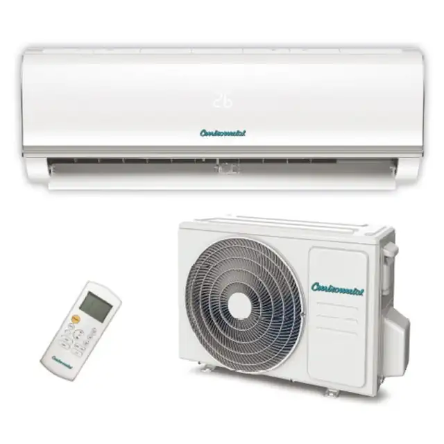 Aparat aer conditionat Centrometal AC-Cm M-12000 BTU, WiFi, A++/A+, Incalzire unitate externa si tava de picurare, Smart Inverter, Fast Cooling & Heating, Flux de aer 3D, Functie ECO, I-Feel, Timer, 3.52 kW, R32