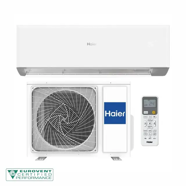Aparat de aer conditionat Haier REVIVE+ 12 000 BTU, Wi-Fi, Wi-Fi Easy Pair, I Feel, Coanda Plus, 56º Steri-Clean, 3-Level-Eco, Easy Installation, Clasa A++, Alb