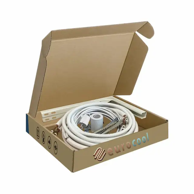 Kit Complet instalare aparat aer conditionat 9000-12000 BTU/h, set 2 bucati suporti rabatabili inclus