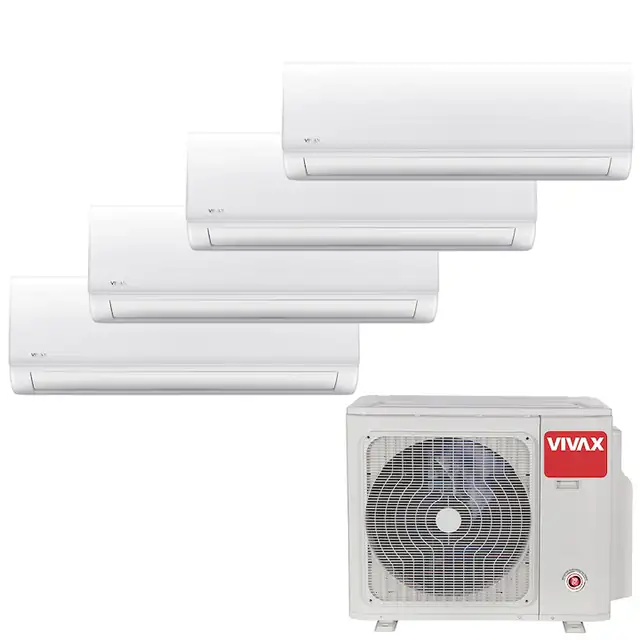 Aer Conditionat MULTISPLIT VIVAX ACP-36COFM105AERI / 4x ACP-12CH35AENI, Inverter, Flux de aer 3D, Wi-Fi Ready, Auto Restart, Autodiagnoza, Autocuratare, Wi-Fi Ready