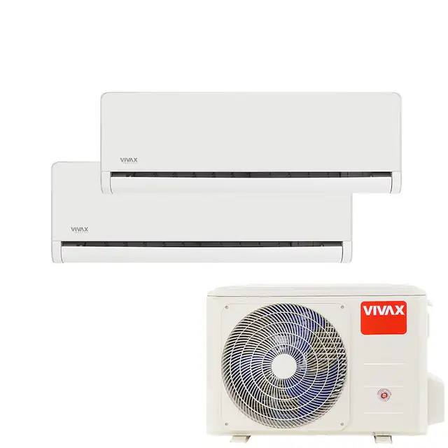 Aer Conditionat MULTISPLIT VIVAX ACP-18COFM50AERI / ACP-09CH25AEHI Alb + ACP-12CH35AEHI Alb, Inverter, Ionizator, Follow Me, Flux de aer 3D, Wi-Fi Ready