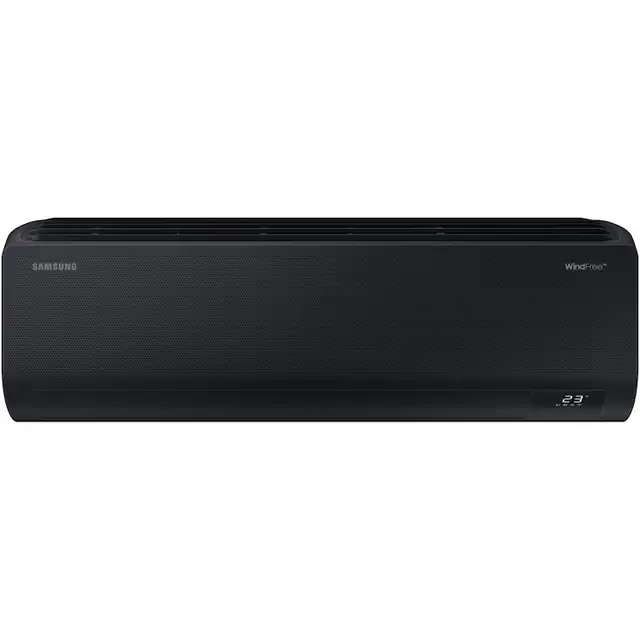 Aparat de aer conditionat Samsung WindFree Avant Black, 12000 BTU, A+++/A++, Racire WindFree, Filtru Tricare, Wi-Fi, SmartThings Energy, AI Auto Comfort, Freeze Wash, Negru