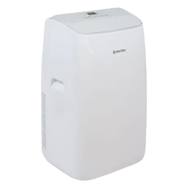 Aparat aer conditionat portabil Paxton, dezumidificare, mod auto, jaluzele automate, A/A+, functie incalzire, 12000 BTU, 220 - 240 V, 358 x 419 x 688 mm, alb