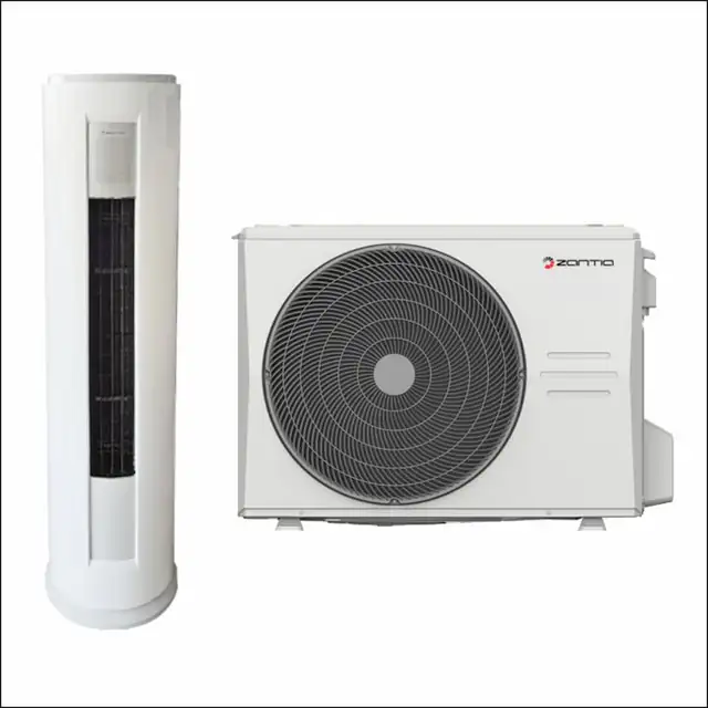 Aparat aer conditionat comercial 24000 BTU, aer conditionat tip coloana, de pardoseala, Zantia Miami Plus 24, Inverter, WiFi, R32, Clasa A++