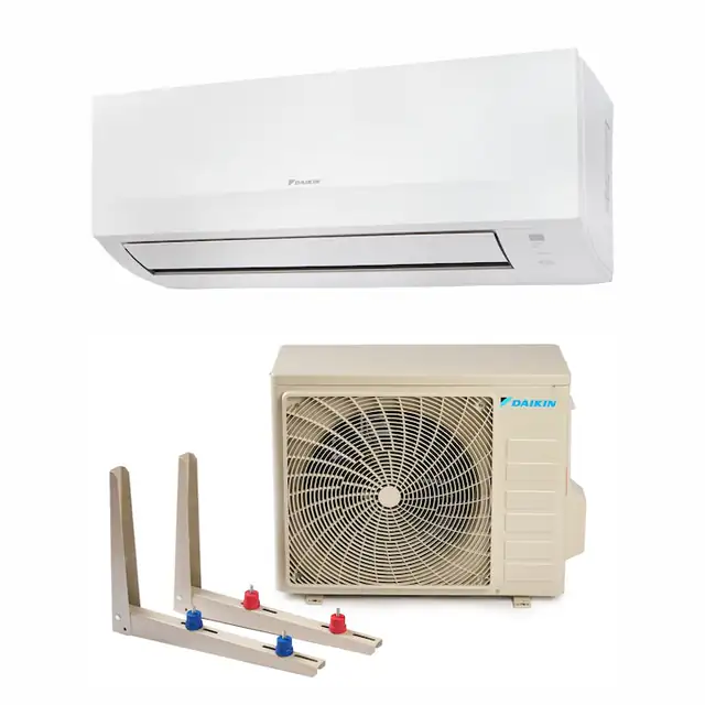 Aparat de aer conditionat Daikin Sensira Bluevolution Inverter 21.000 BTU, model 2025, FTXC60E+RXC60E, clasa energerica A++/A+, cu dispozitiv de fixare VibraZerro pentru unitatea exterioara KX60N