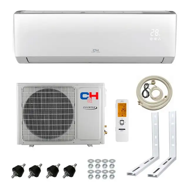 Pachet aer conditionat Cooper&Hunter ARCTIC – 9000 btu – CH-S09FTXLA-NG2 Inverter, A+++, WiFi inclus + kit de montaj complet Eastshop