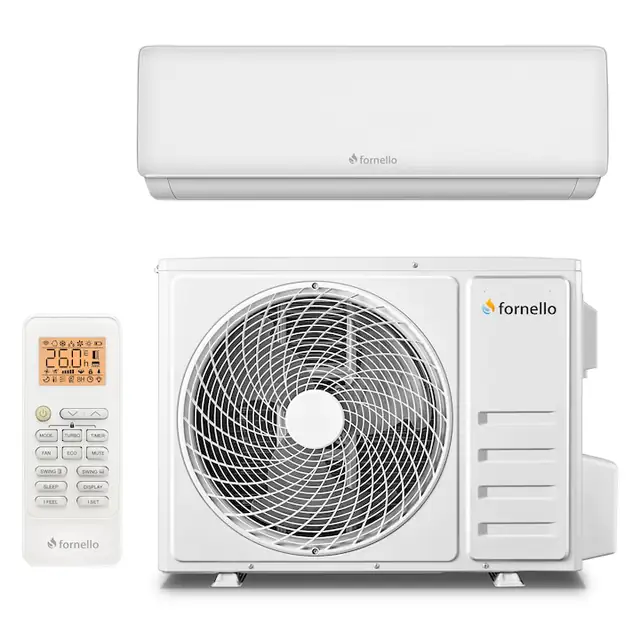 Aer conditionat Fornello BluStar FAN 18 CB, 18000 BTU, R32 Inverter, Racire si Incalzire, A++/A+
