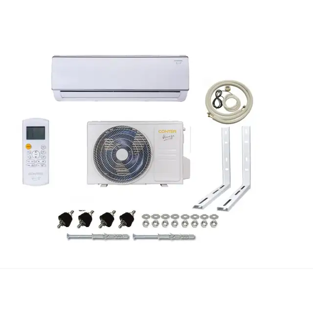 Aparat aer conditionat Inverter, Conter Breeze, 12000 BTU, A++ wi-fi incorporat, A, kit complet montaj Sun Power Clima