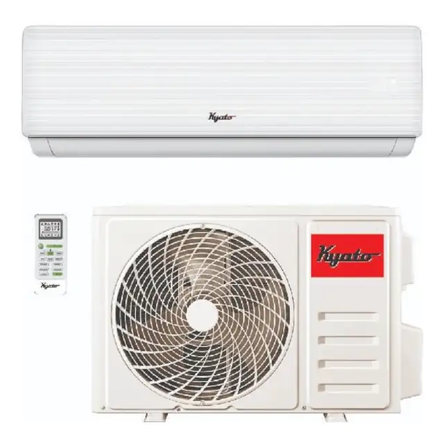 Aparat de aer conditionat Kyato Eco, 9000 BTU, A++, Auto restart, Wi-Fi, Auto curatare, Turbo, Alb