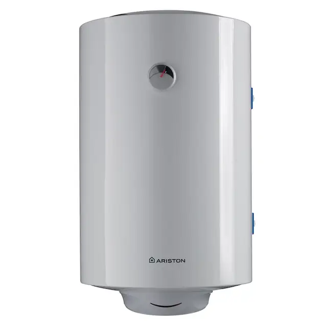 Boiler termoelectric Ariston PRO R 150 VTS EVO EU, 2000 W, 150 l, serpentina pe partea stanga, izlolatie termica poliuriten, reglare mecanica exterioara, supapa siguranta, protectie electrica IPX6