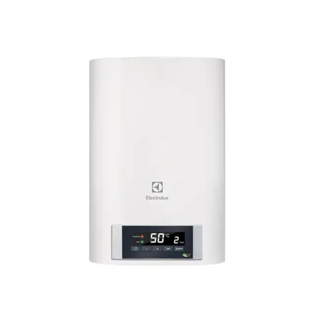 Boiler electric Electrolux EWH 50 Fmx DL EEC, Clasa B, 2000W, 3 trepte de incalzire, termostat electronic, indicatie de pornire,IPX4,protectie la supraincalzire, supapa siguranta presiune, montare verticala/orizontala, elemente fixare incluse