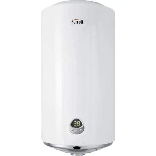 Boiler electric Ferroli TND Plus 80, 1500 W, 80 l, panou comanda digital, functie Smart
