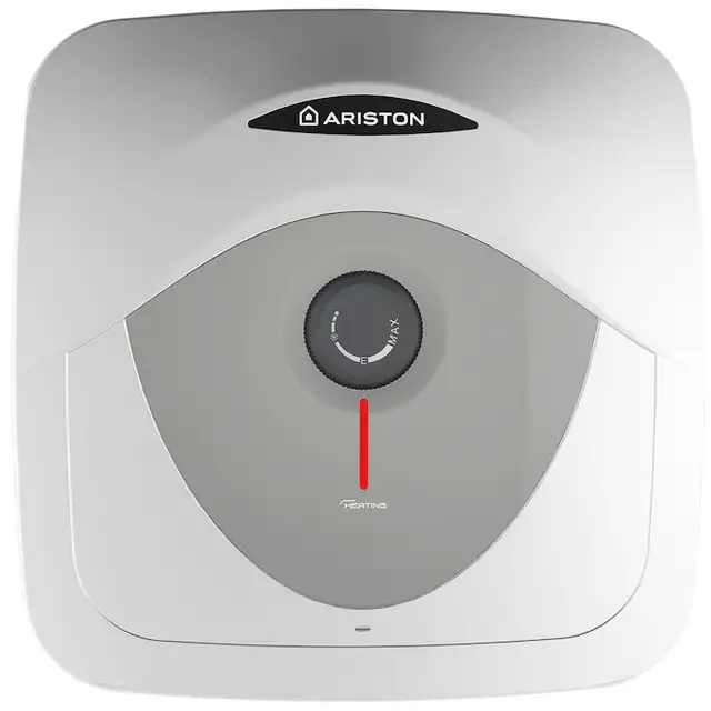 Boiler electric Ariston Andris RS 10 EU, 10 l, 1200 W, Led iluminat, Protectie electrica IPX1, Montare deasupra chiuvetei, Reglaj extern de temperatura