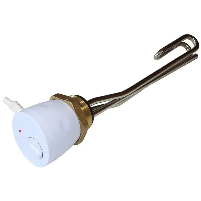 Rezistenta electrica 2 KW, 1 1/2 cu termostat pentru boilere