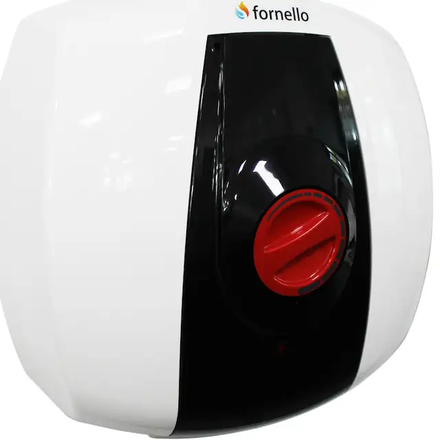 Boiler electric Fornello Optima GCA 1015 M54 RC, 1500 W, 10 l, 0.9 Mpa, Termostat reglabil, Montare deasupra chiuvetei, Alb