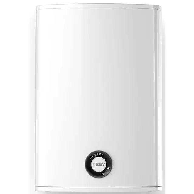 Boiler electric Tesy BelliSlimo Lite, 50 litri, 1200W, 8 bar, double tank, reversibil