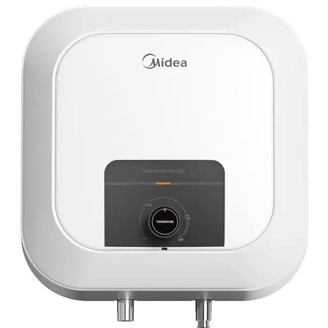 Boiler electric Midea Kitchen D10-20VD1, 10l, 2000W, indicator temperatura, rezervor emailat, montaj vertical