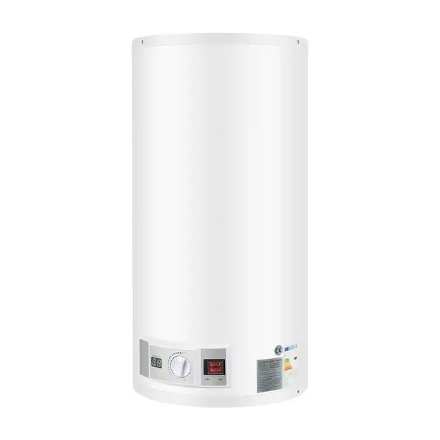 Boiler electric, 2000W, capacitate 80L, temperatura ajustabila, alb, montare verticala