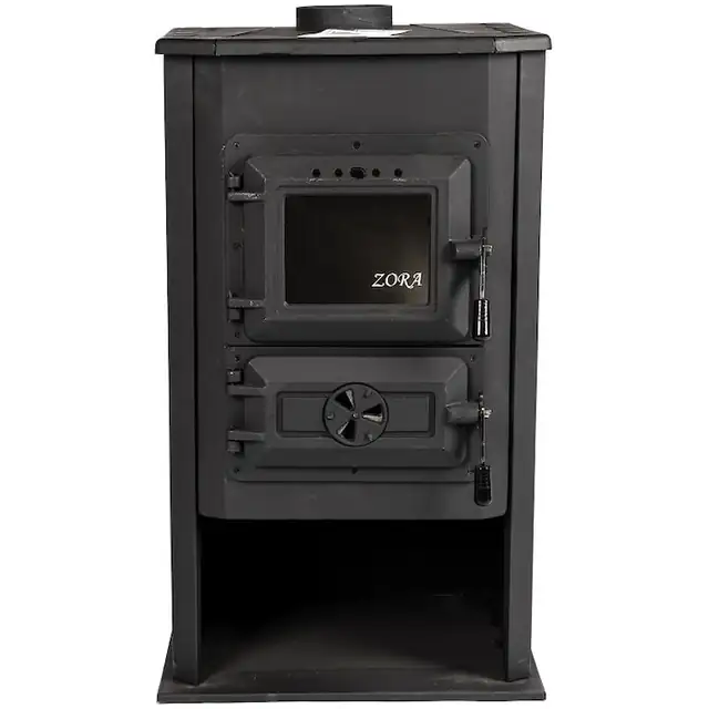 Soba pe lemne 8.9kW Zora, cos central