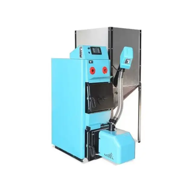 Cazan pe peleti Centrometal EKO-CK P 50 kW, rezervor 370 litri, control touch, automat