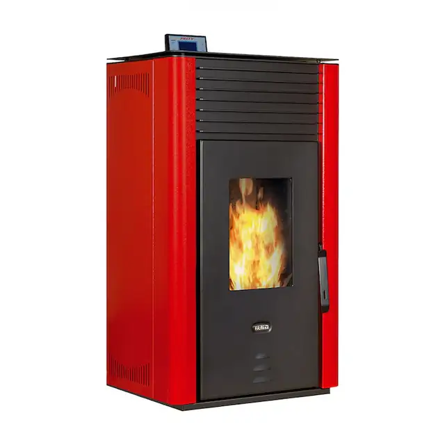 Termosemineu incalzire centrala peleti automatizat Prity PLW25 27 kW