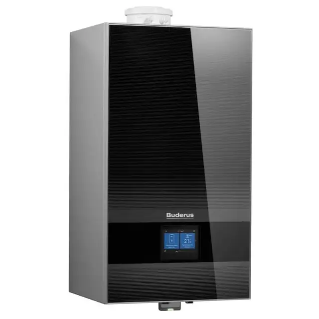 Centrala termica murala cu condensare Logamax plus incalzire GB182i.2-35 KDW H - 35 kW si acm 35 kW / Clasa A
