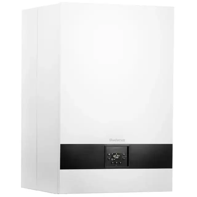Centrala termica murala cu condensare Logamax plus GB172i-24T50 incalzire - 24 kW si acm - 28 kW / Clasa A