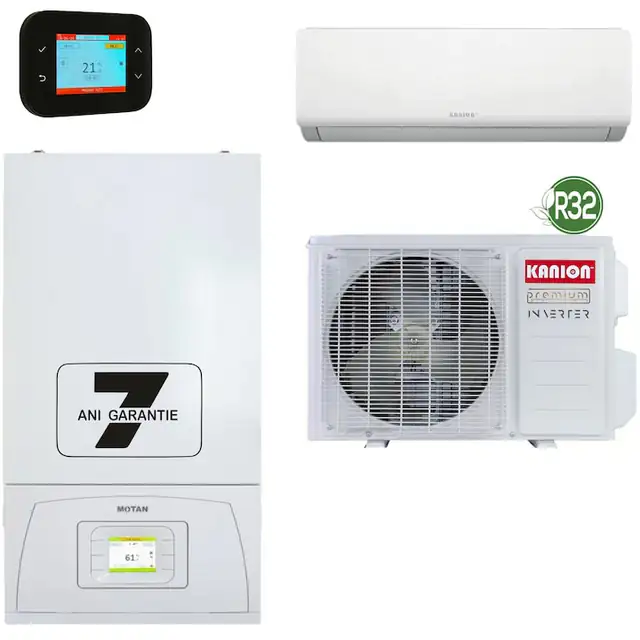 Centrala condensare smart Motan +200Ai 25kw, 7 ani garantie, cadou Aer Conditionat Kanion 12000Btu