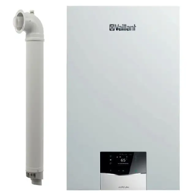 Centrala termica pe gaz in condensare Vaillant ecoTEC plus VU 25CS/1-5, 26.4 kW, doar incalzire, Kit de evacuare inclus
