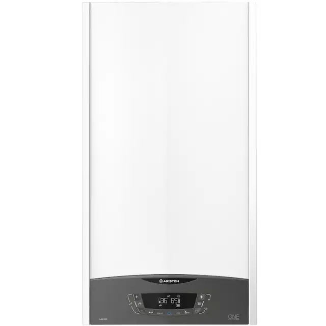 Centrala murala in condensare Ariston Clas One System 35 - incalzire, 35 kw, Schimbator primar inox, Panou comanda, fara kit inclus