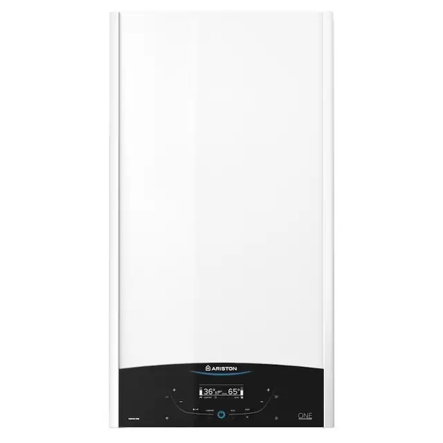 Centrala murala in condensare Ariston Genus One System 35 - incalzire, 35 kw, Schimbator primar inox, Interfata cu ecran tactil, fara kit inclus