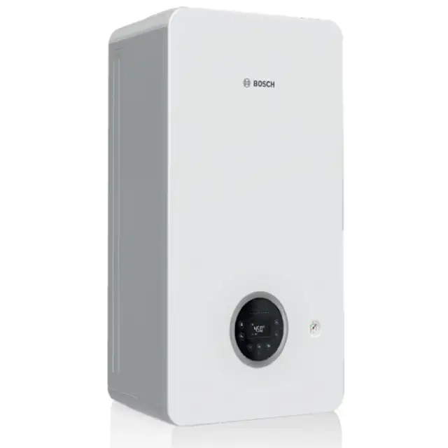 Centrala termica pe gaz in condensare, Bosch Condens 2300 W, GC2300i W 24/30 C 23, murala, afisaj LCD, IPX4D, protectie inghet, fara kit evacuare