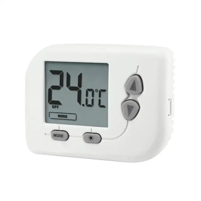 Termostat de ambient pentru centrala, cu fir, Paxton BL-BT022, digital, 2 x AAA, alb