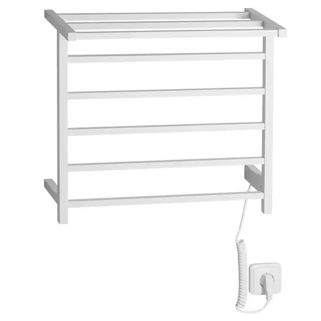 Uscator electric prosoape Sapho ELZOR 500x475x220 mm alb inox