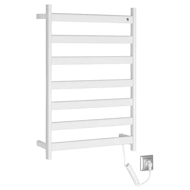 Uscator electric prosoape Sapho ELIAS 490x730x110 mm alb inox