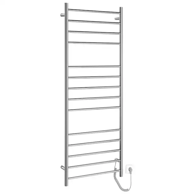 Suport electric pentru prosoape Sapho REDONDO, 600x1500x102 mm, crom, 130 W, set 1 buc