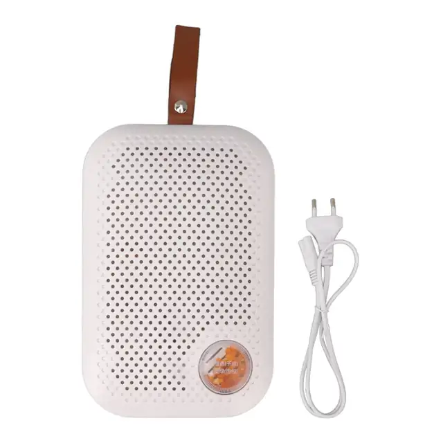 Dezumidificator portabil, 11.5x17.5cm, 220V, PC, set reutilizabil cu gel de silice