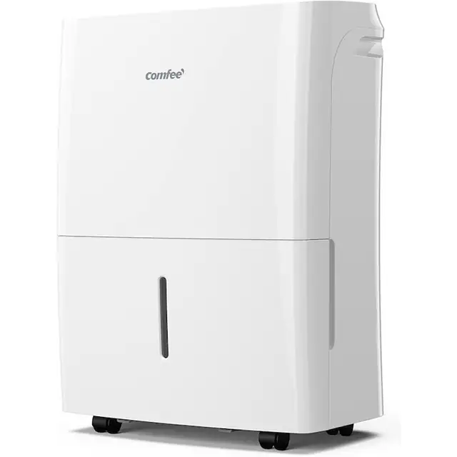 Comfee Dezumidificator 【Control wireless prin aplicatie】, dezumidificator 【20L in 24h】, 【pentru camera de aproximativ 100 m³ (40 m²)】, debit de aer 170 m³/h, 3 niveluri de putere